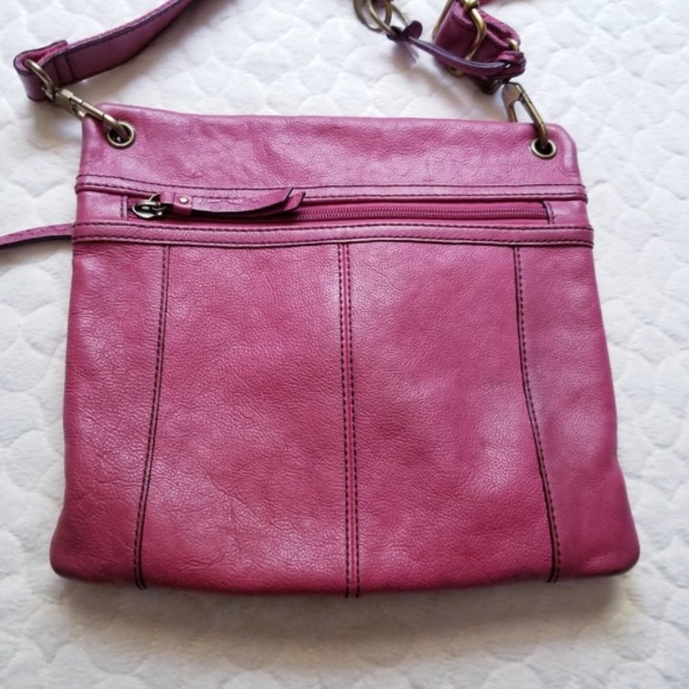 Fossil Raspberry Crossbody Purse - image 4